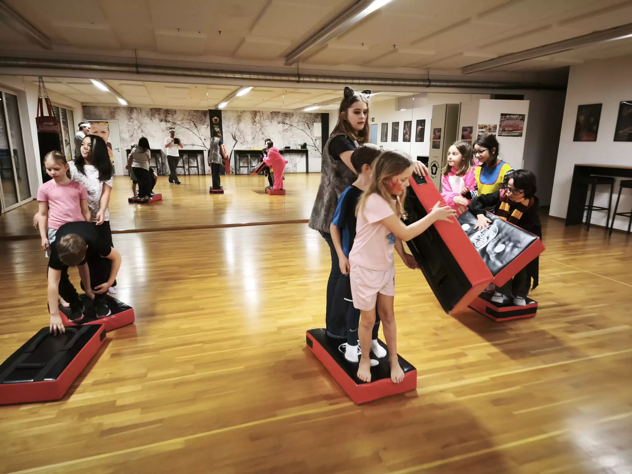 Kinder Faschingstraining